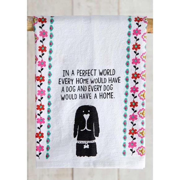 Natural Life Dog Flour Sack Towel - Picture 2 of 9